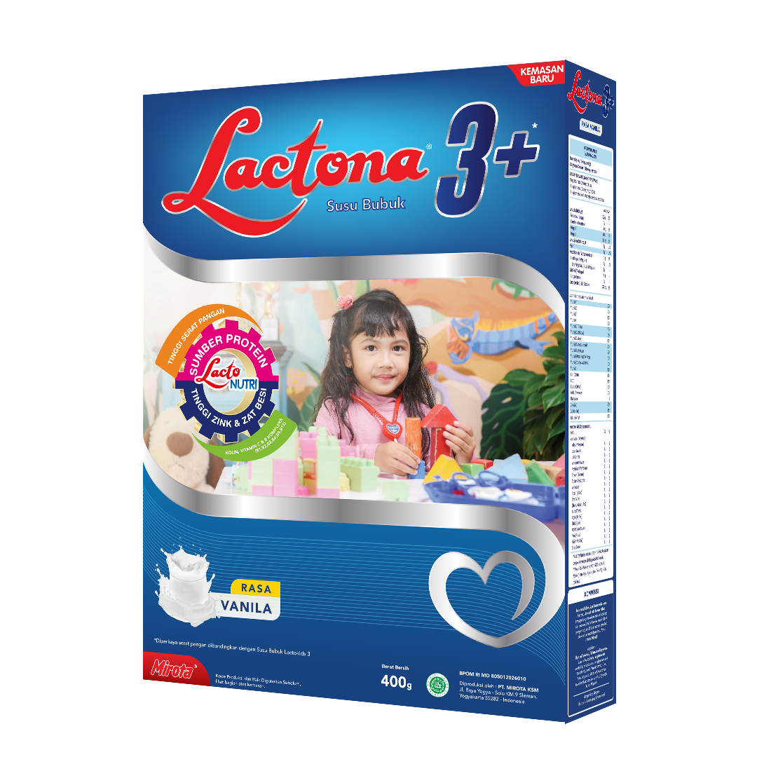 Lactona 3, susu untuk anak usia 3-12 tahun